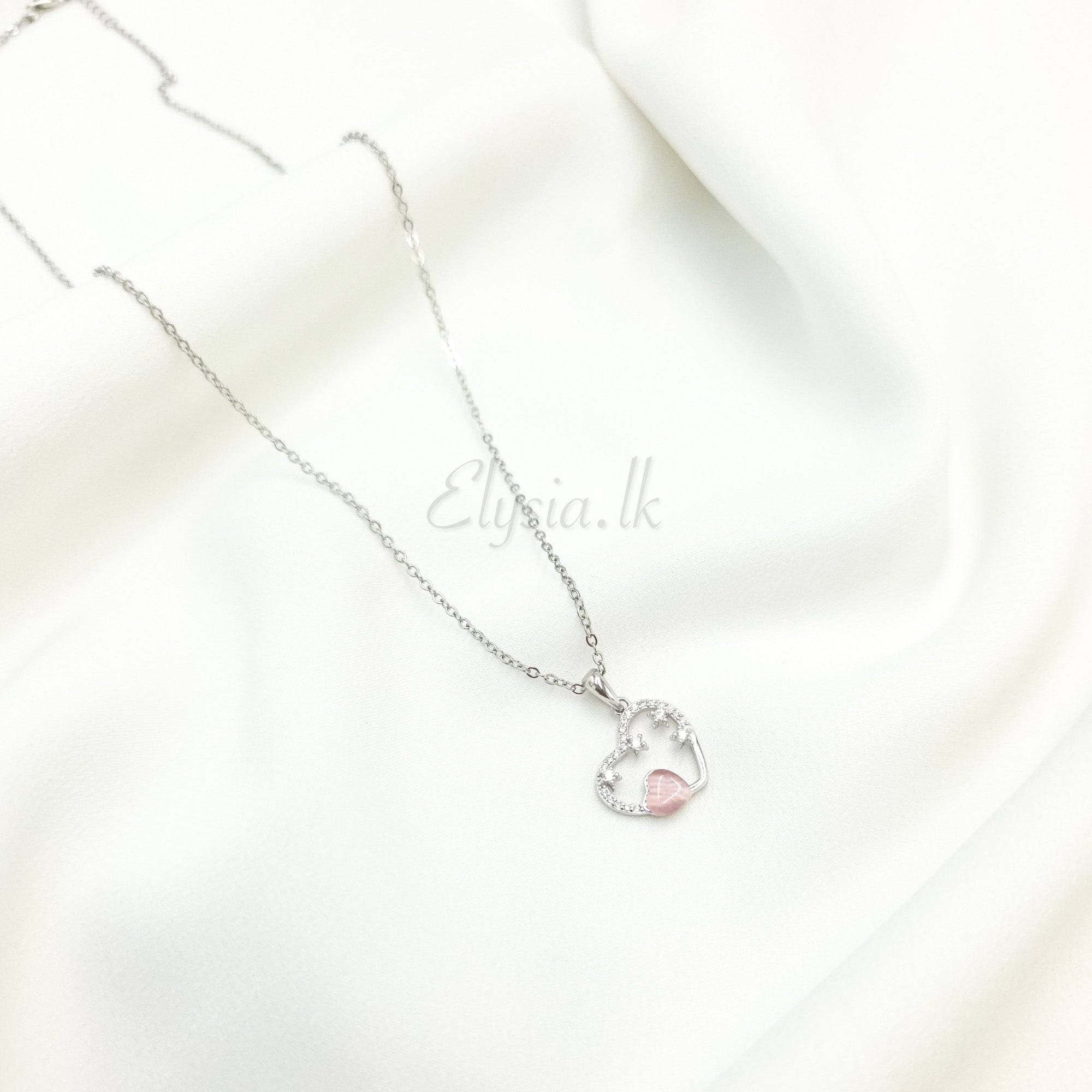 Elysia Radiant Heart Pendant Necklace