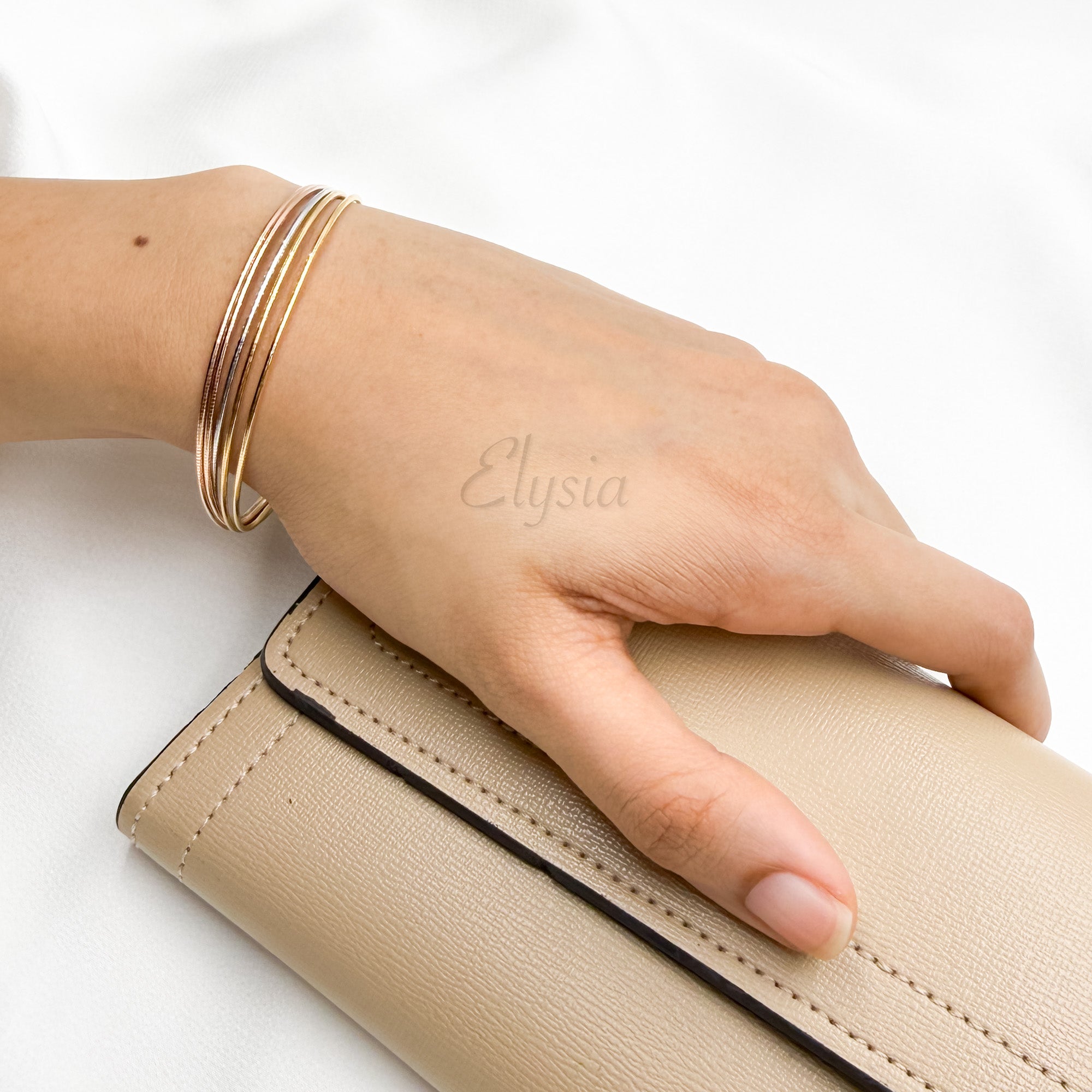 Elysia Multi-Line Bangle