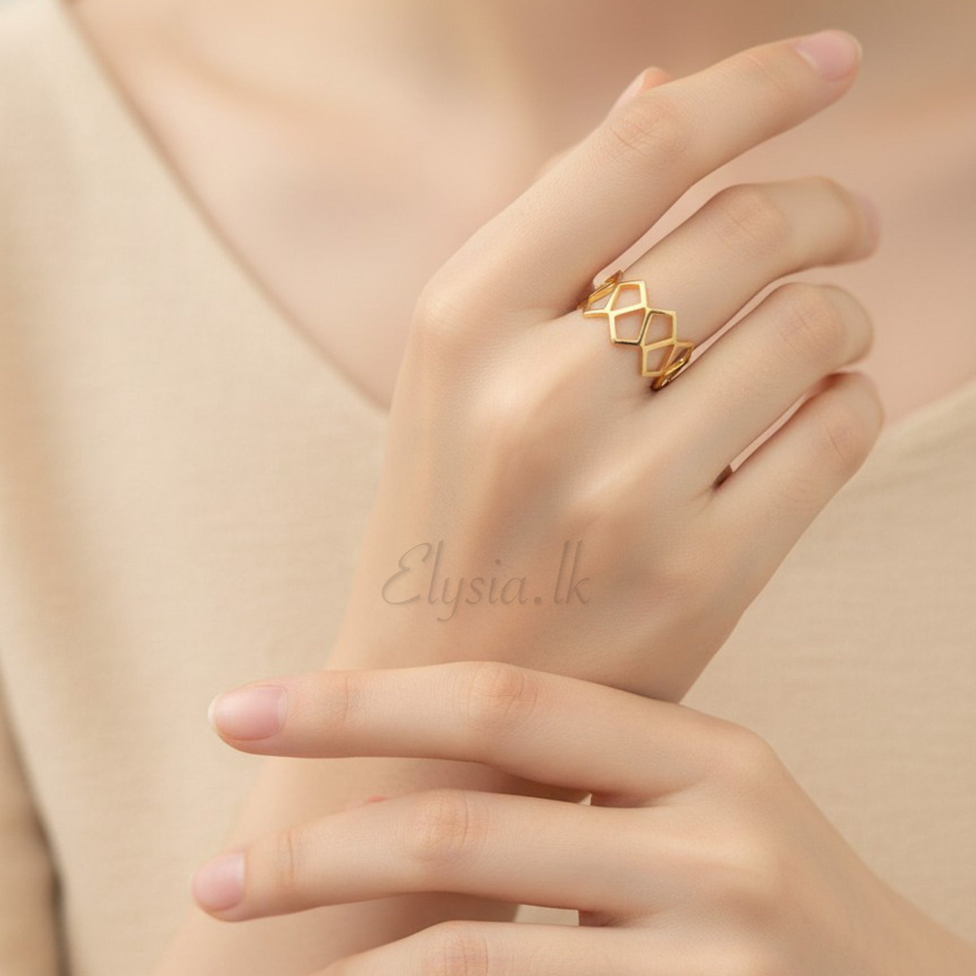 Elysia Geometric Link Statement Ring